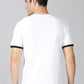 ColourBlocked T-Shirt: White