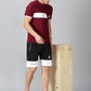 COLOURBLOCKED MAROON CO-ODS