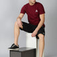 Maroon Black Co-Ords