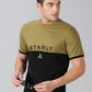 Men's Half Sleeve T-Shirt : Olive Green