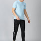 Sky-Blue Black Co-Ords