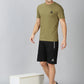 Olive-Green Black Co-Ords